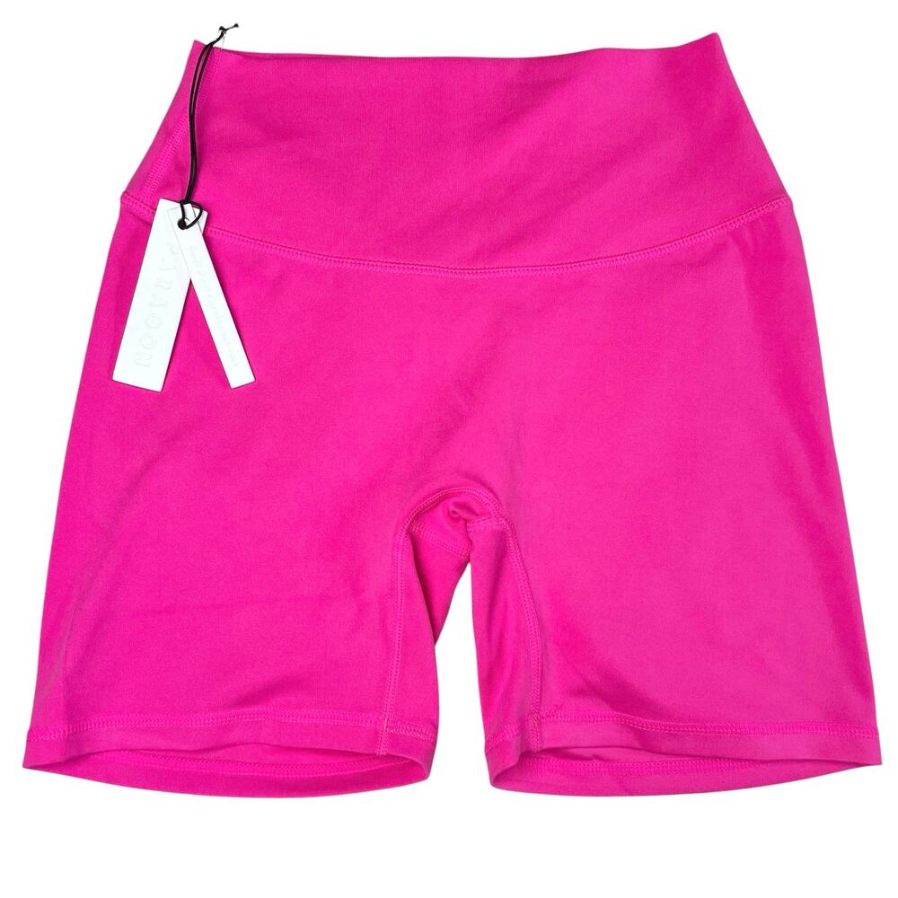 Paragon Fitwear Sculptseam Biker Athletic Shorts 5" Pink Size Medium